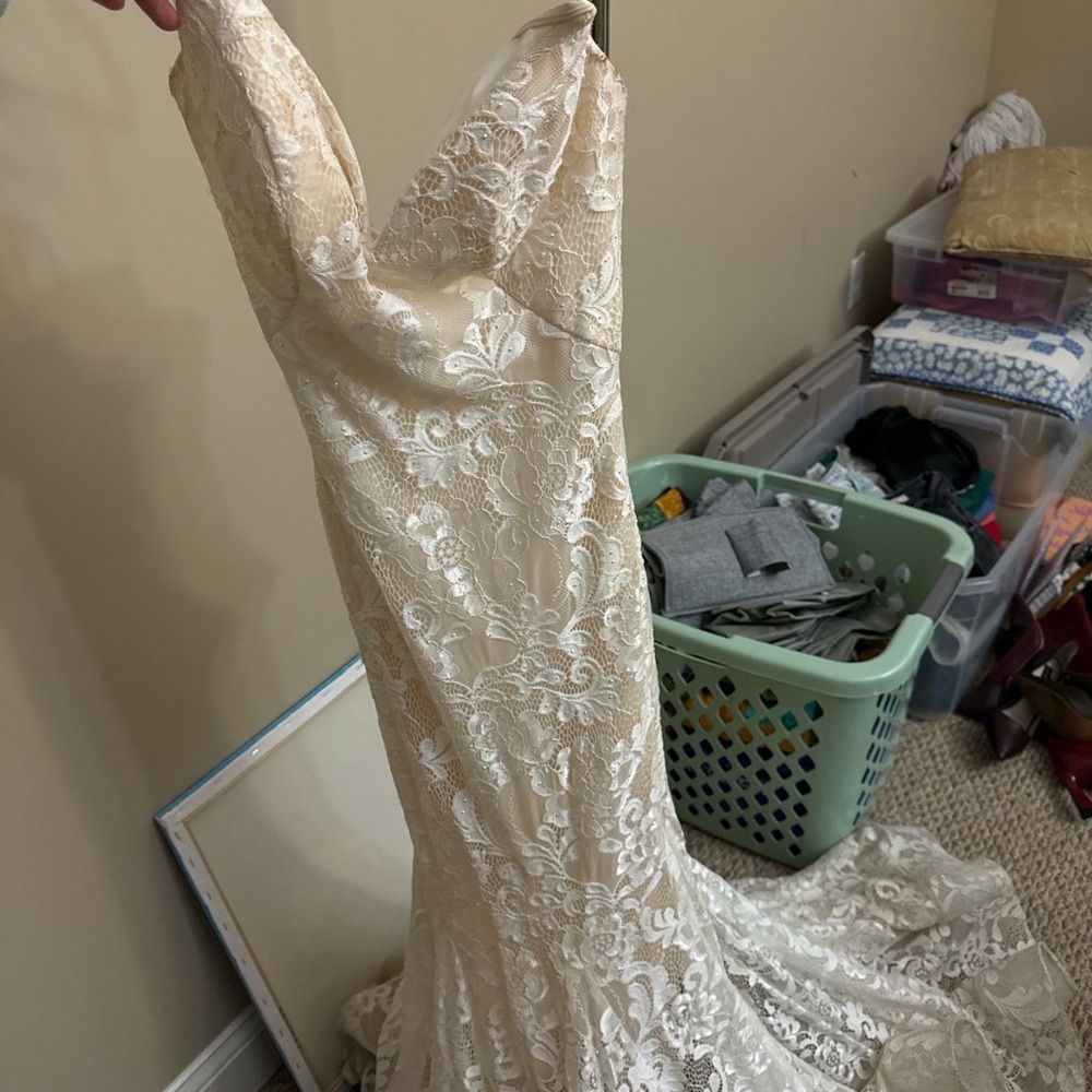 La Femme Ivory Bridal Gown